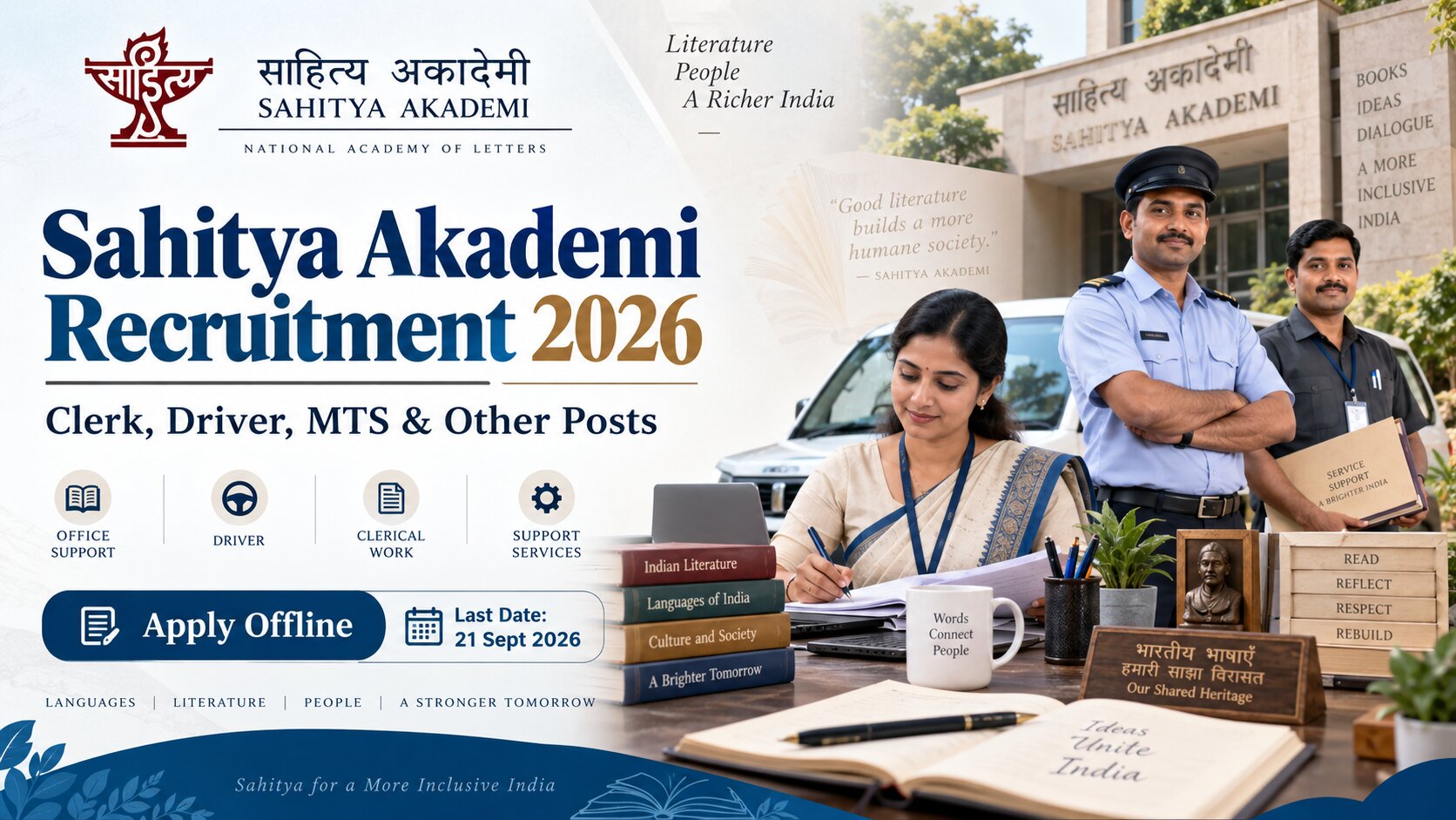 Sahitya Akademi Recruitment 2026