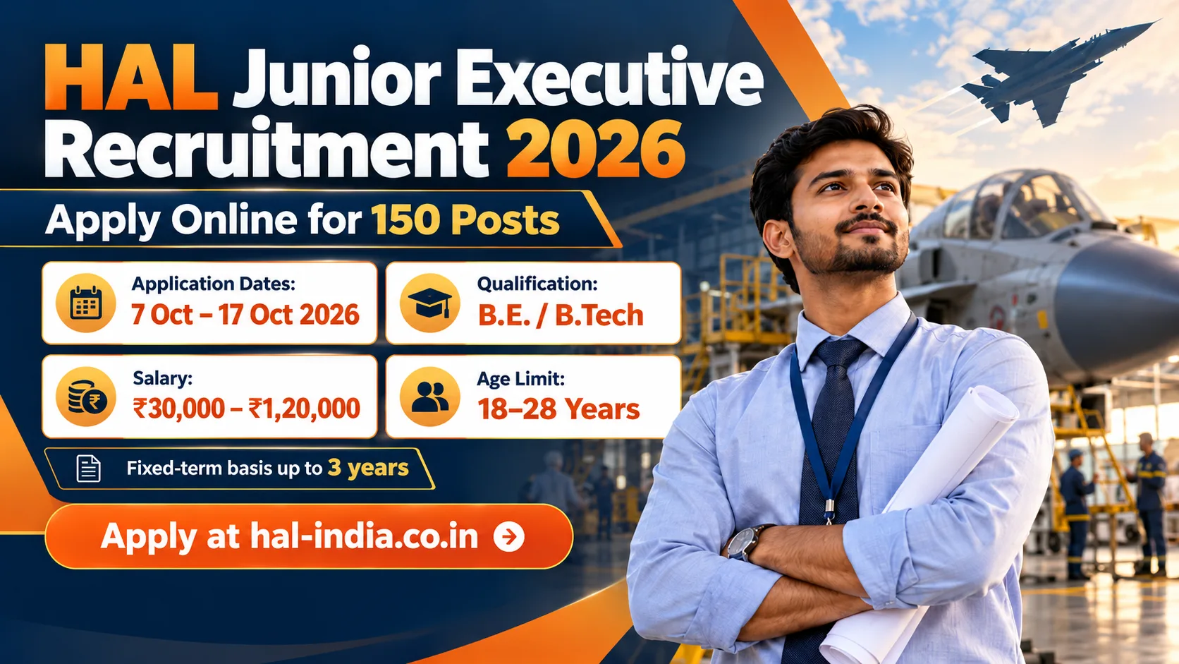 HAL Junior Executive Recruitment 2026