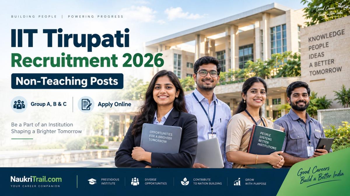 IIT Tirupati Recruitment 2026