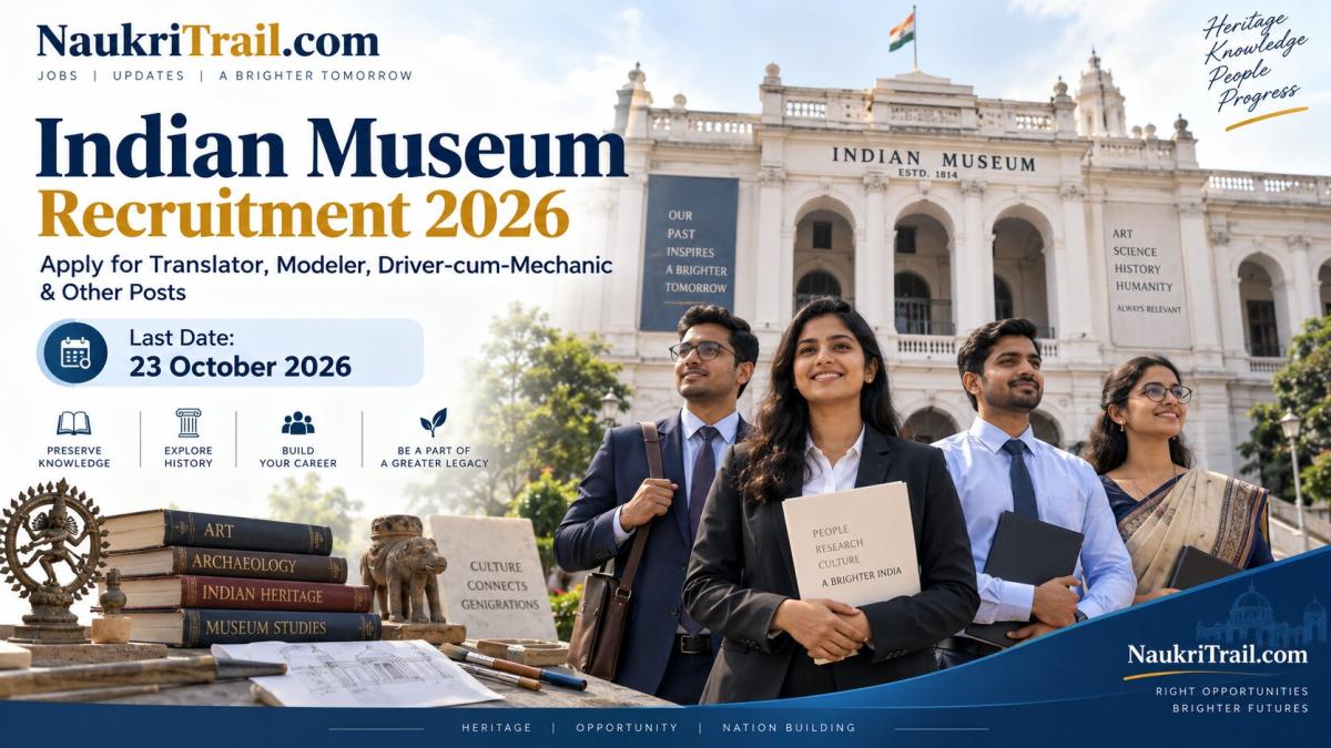 Indian Museum Recruitment 2026