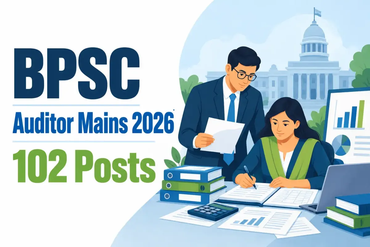 BPSC Auditor Mains Recruitment