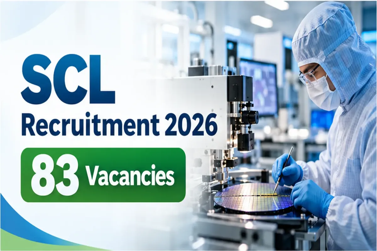 SCL Recruitment 2026